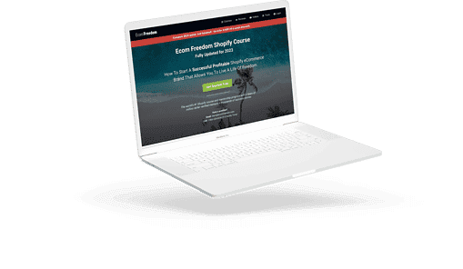 dan vas the ecom freedom shopify course mentorship program 64f41add6e56c
