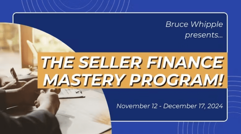 bruce whipple seller finance mastery program 6836e2dade66f