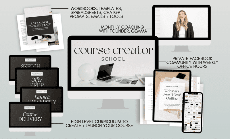 gemma bonham carter course creator school 6836d4e56a50b