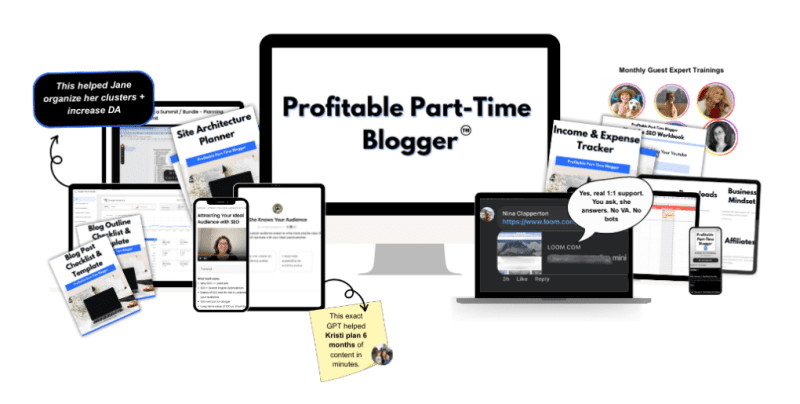 nina clapperton profitable part time blogger 6836eb93219e3