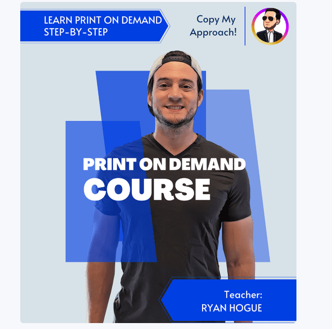 ryan hogue print on demand course 6836e55fae2e2