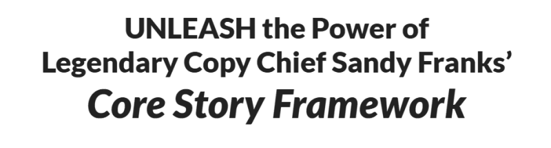 sandy franks awai core story framework 6836e36684d71