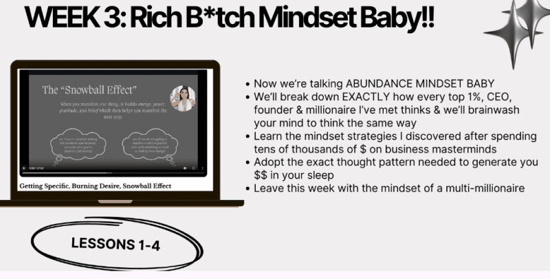sarah perl rich bitch bootcamp 6836dc13d0009